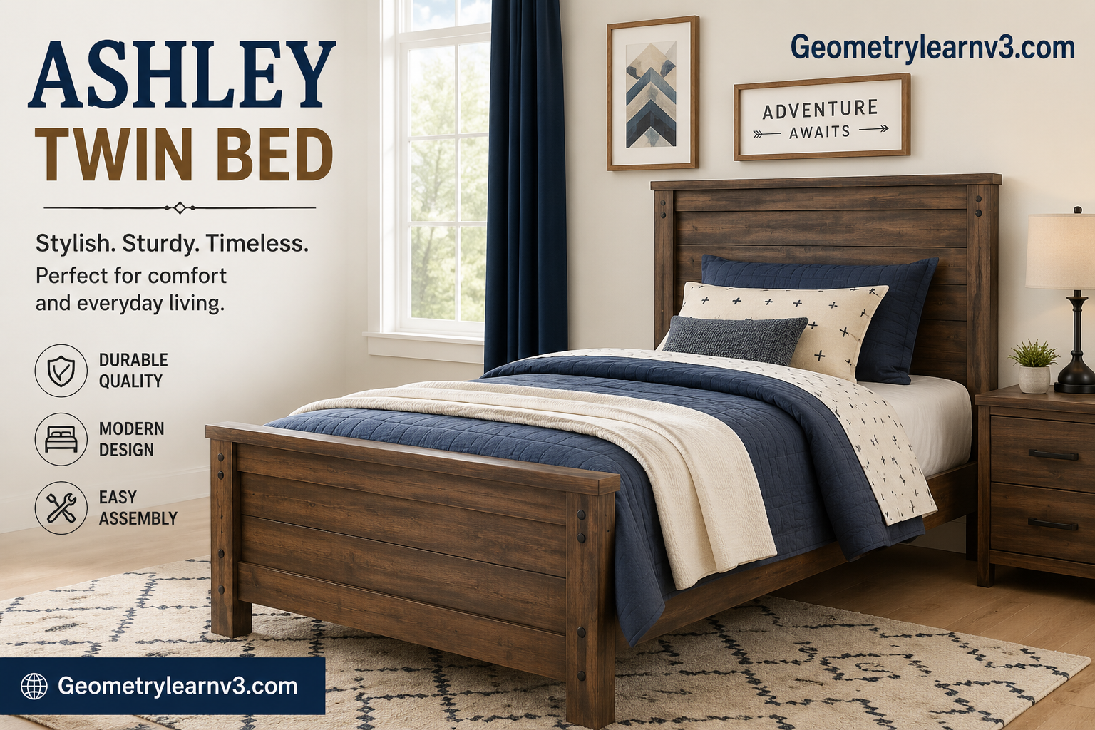 Ashley Twin Bed