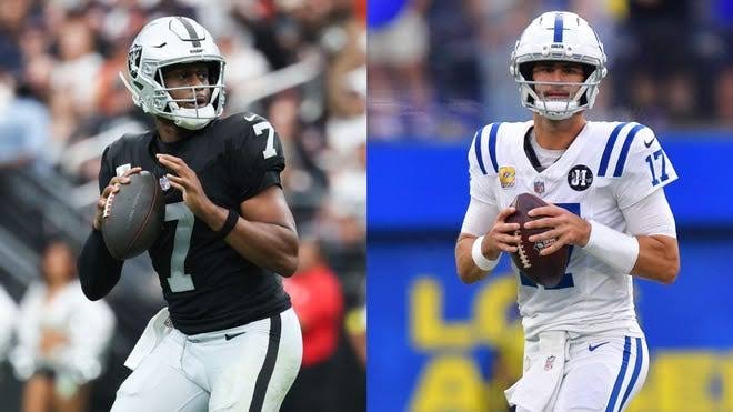 Las Vegas Raiders vs Indianapolis Colts Stats