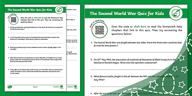 World War 2 Test