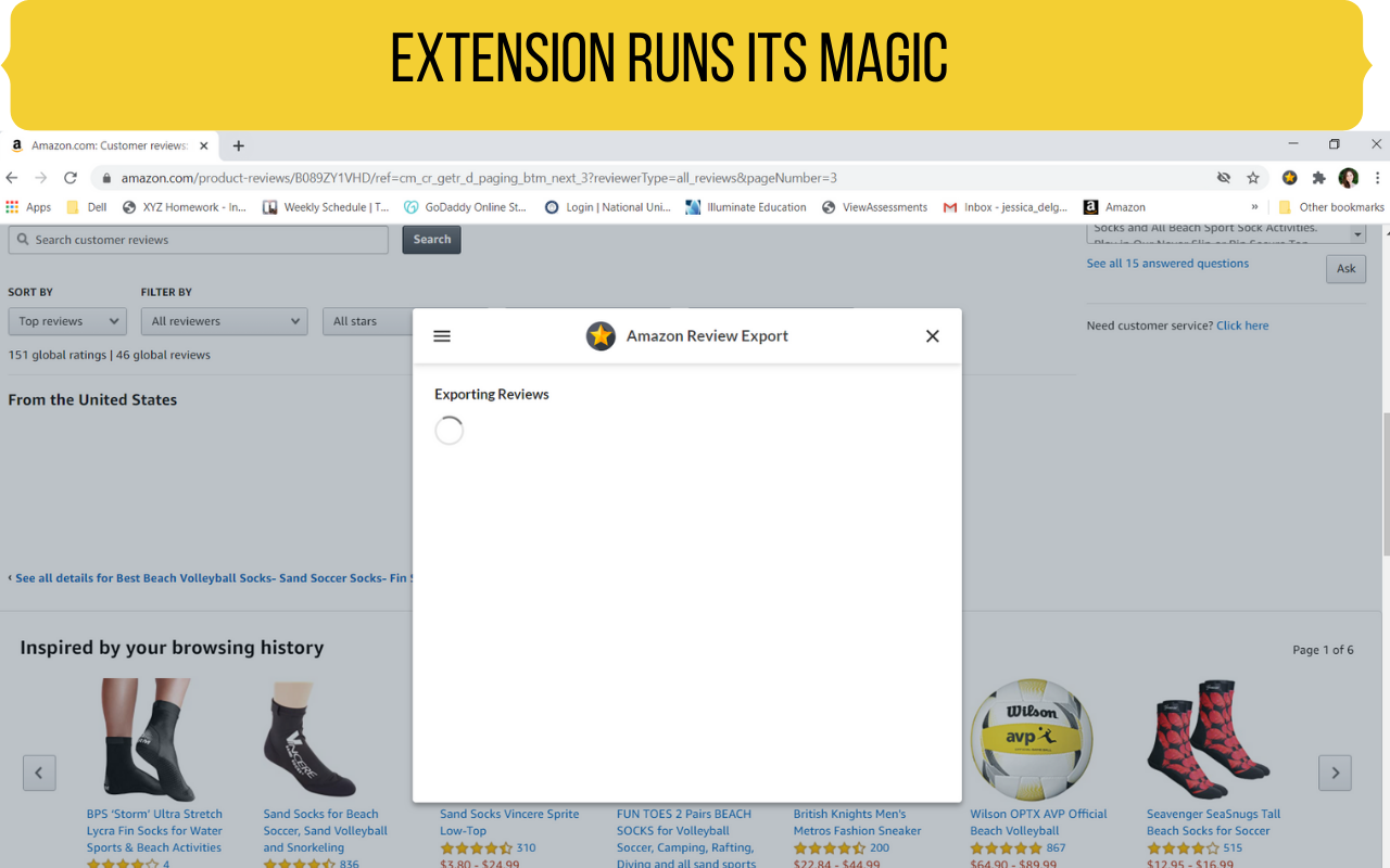 Amazon Review Exporter