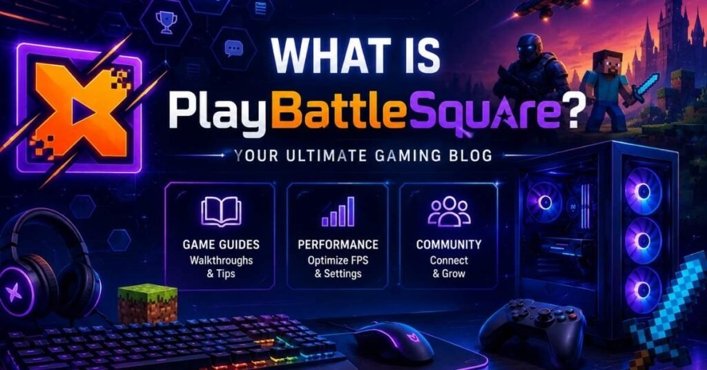 Playing Game Site PlayBattleSquare