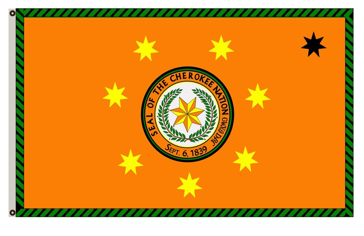 American Indian Flag Cherokee