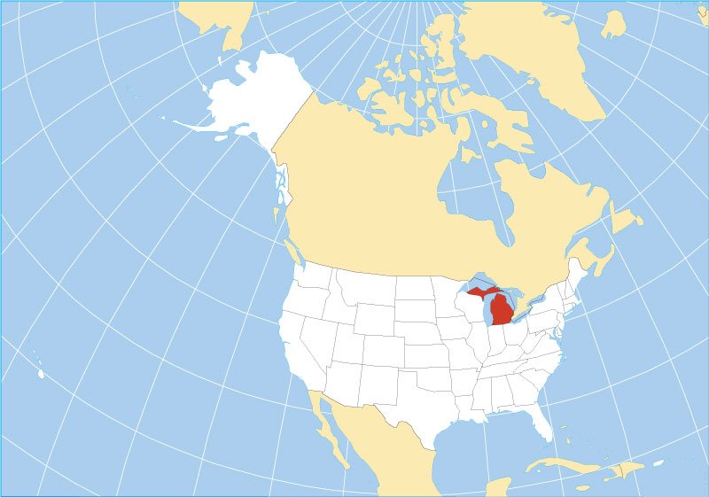 Michigan Map