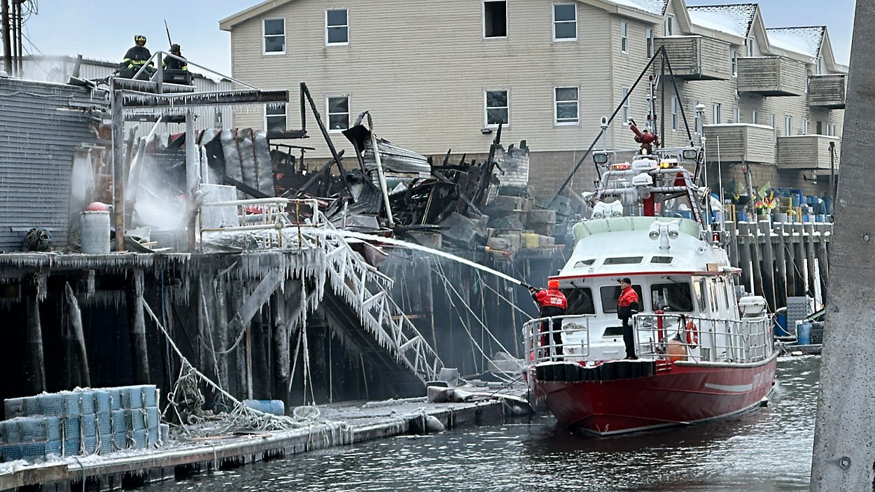 Custom House Wharf Portland Maine