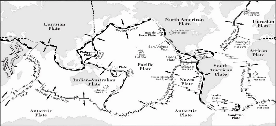 Andes Mountains Map