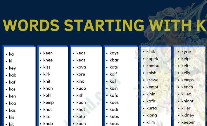 K Words