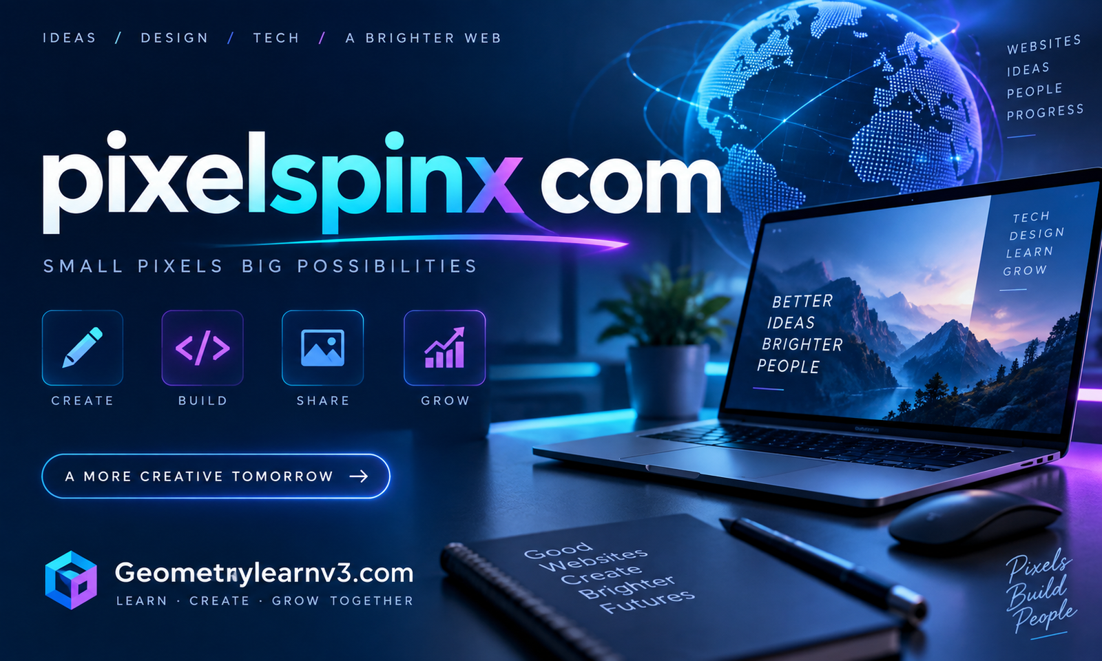Pixelspinx com