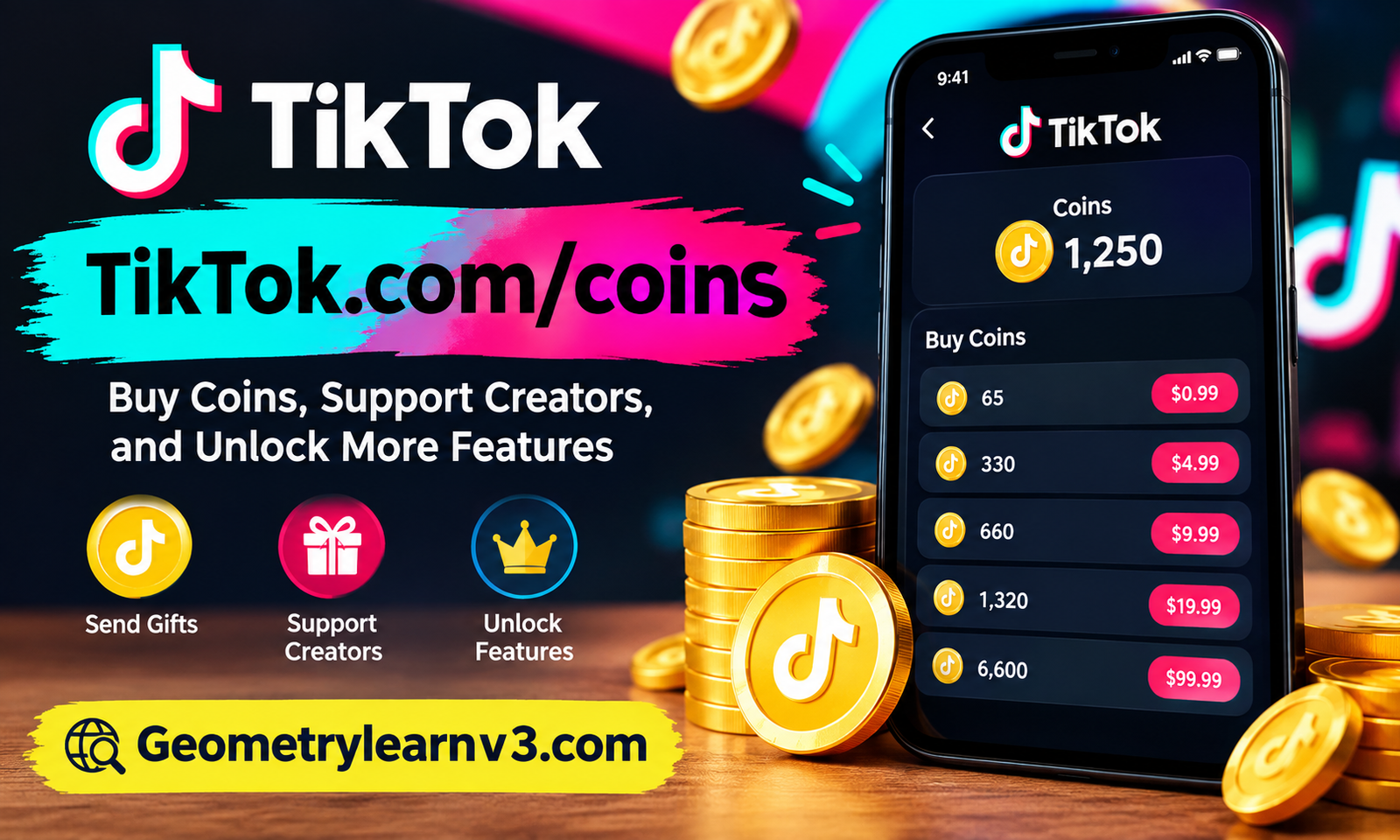 TikTok.com/coins