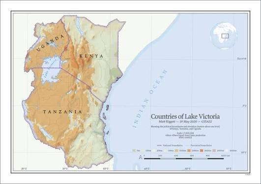 Lake Victoria Map