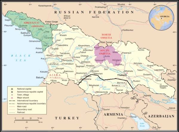 Georgia Map