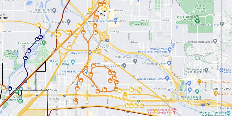 Map of Colorado