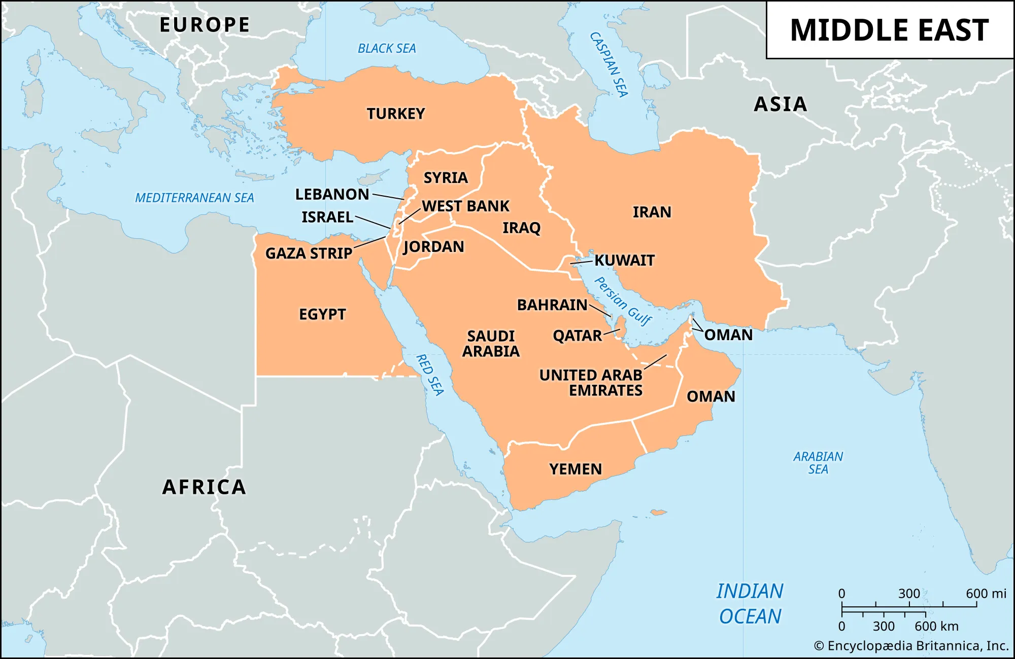 Iran Map World