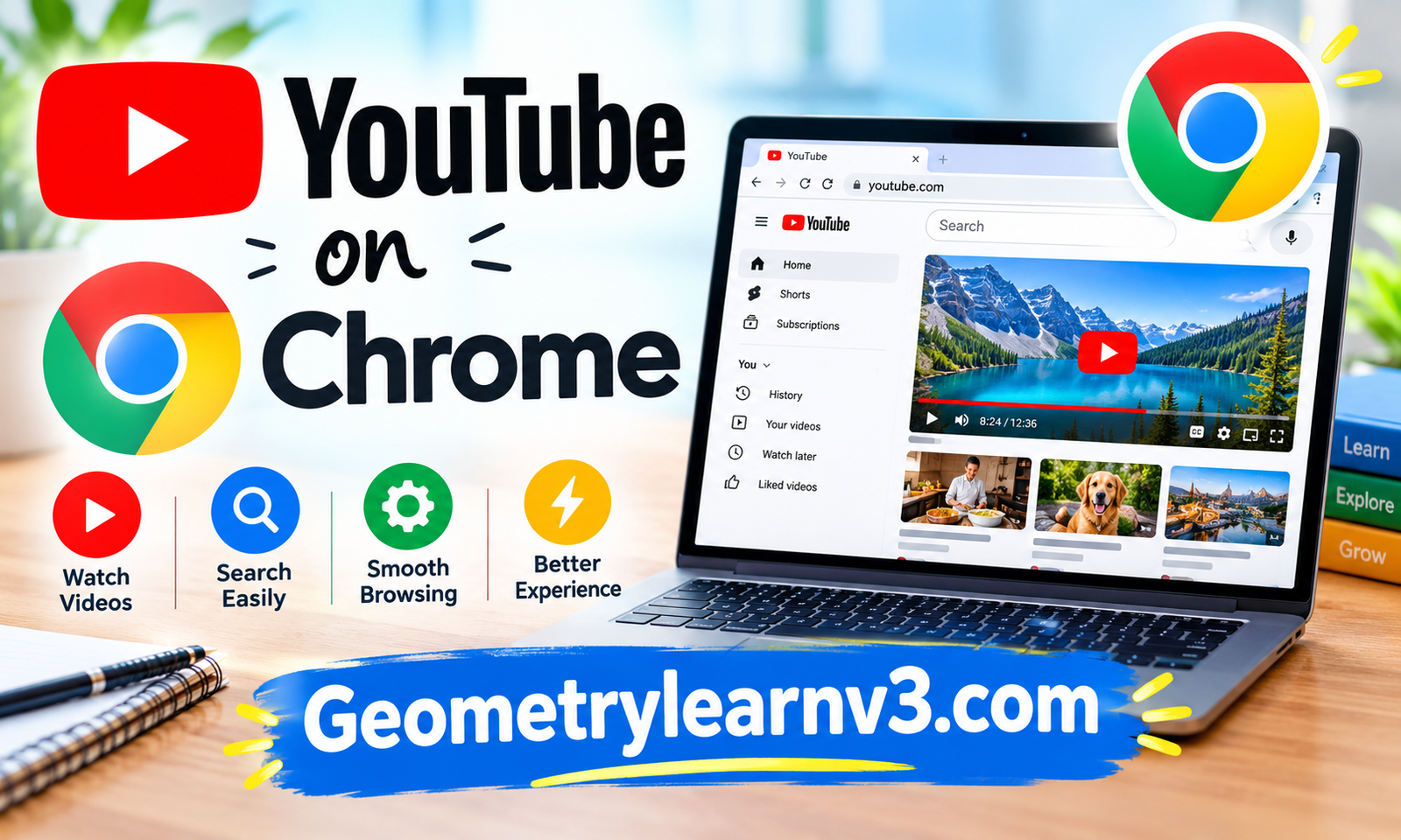 YouTube.com Chrome
