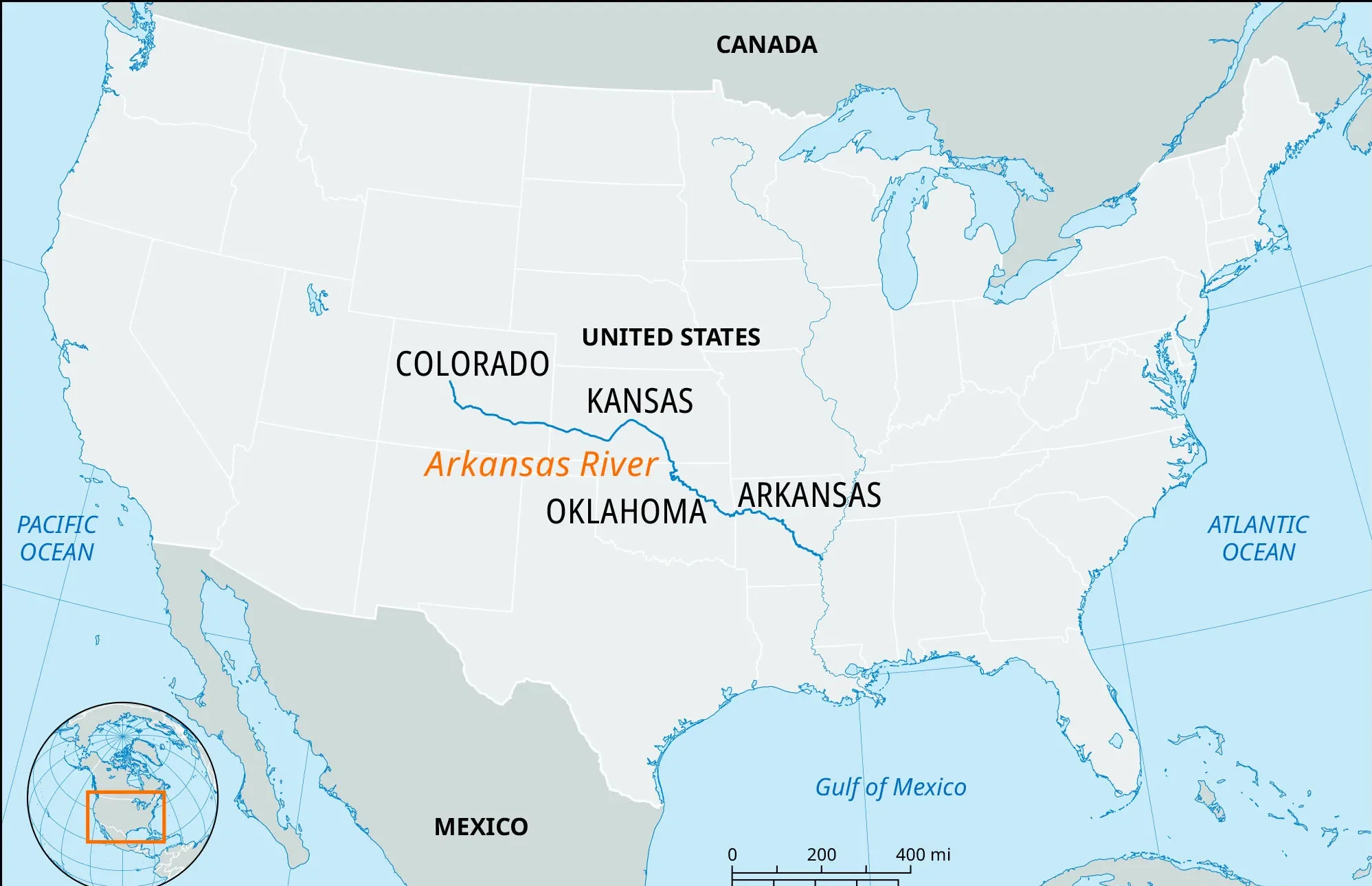Arkansas Map