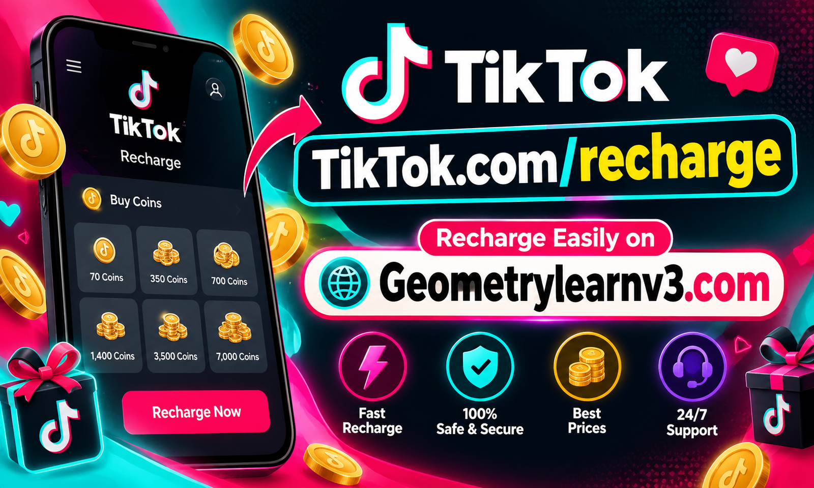 TikTok.com/recharge