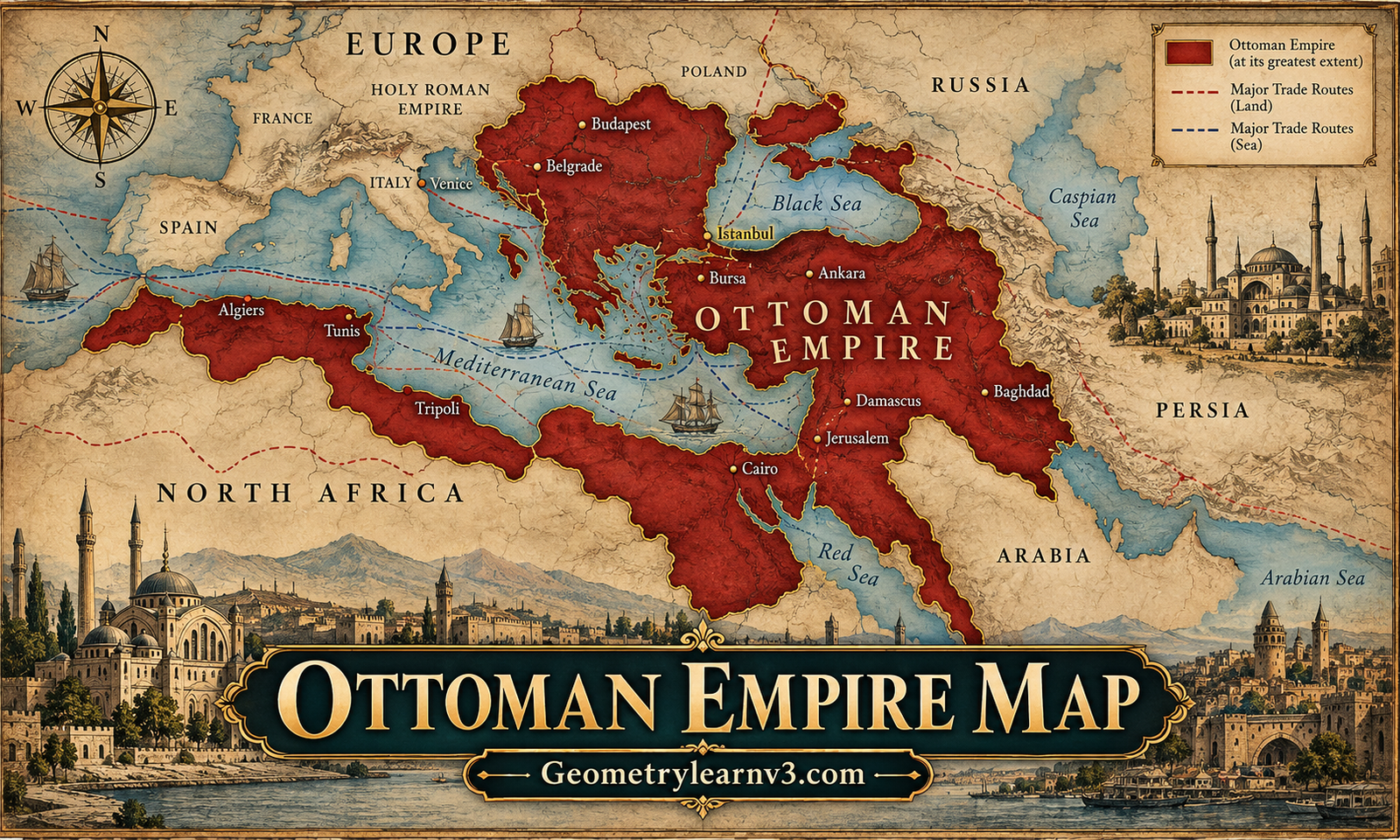 Ottoman Empire Map